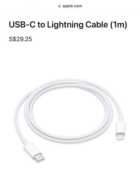 New Original Apple Type C Cable Mobile Phones And Gadgets Mobile And Gadget Accessories Chargers