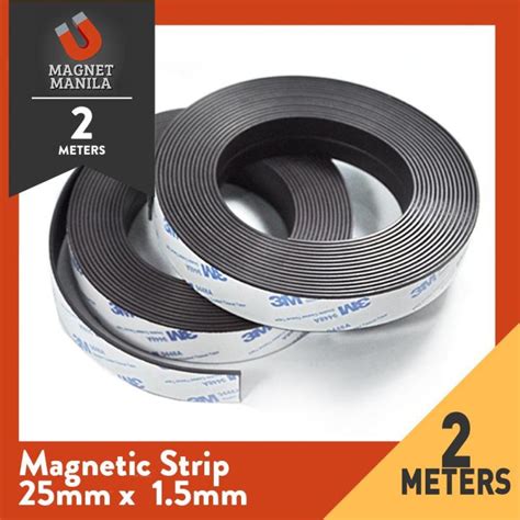 Rubber Magnetis Strip Mm X Mm Meters W Adhesive Lazada Ph