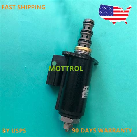 Hydraulic Solenoid Valve Yn35v00018f2 Kdrde5k 31 30c40 111 Fits Kobelco