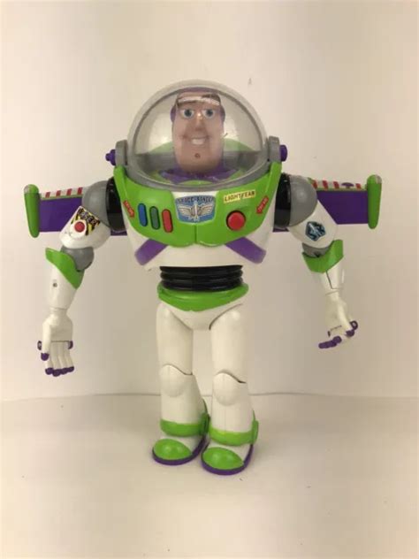 Figurine ArticulÉe Parlante Disney Pixar Toy Story Buzz Lightyear 12 Pouces Thinkway Toys Eur 25