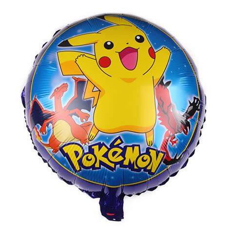 Foil Balloon Round Pokémon Pikachu Festgiganten AB