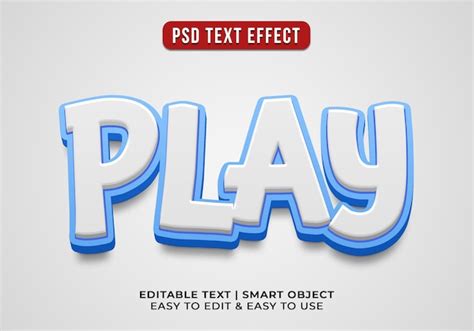 Effet De Texte D Modifiable Psd Gratuite