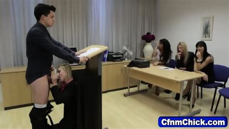 Clothed Babe Humiliates