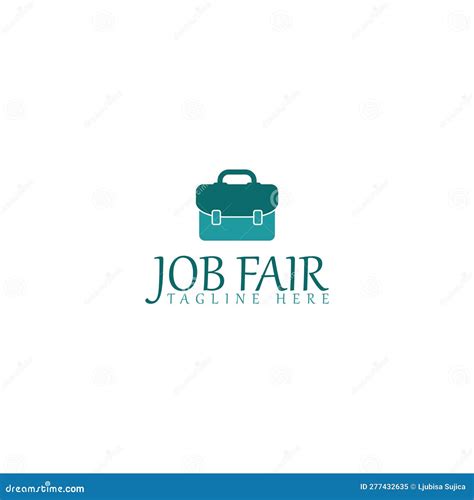 Job Fair Logo Template Sticker Stock Photo | CartoonDealer.com #279902958