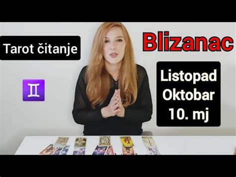 BLIZANCI Tarot čitanje za LISTOPAD OKTOBAR mjesec 10 mj 2023