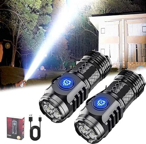 Amazon.com: Thumb Flashlight, Monster Flashlight, German Three-Eyed Monster Mini Flash Super ...