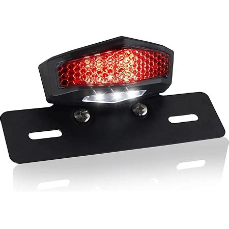 Amazon Ankia Led W Motorcycle Tail Light Integrated Running