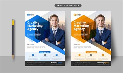 Premium Psd Modern Corporate Business A4 Flyer Poster Template