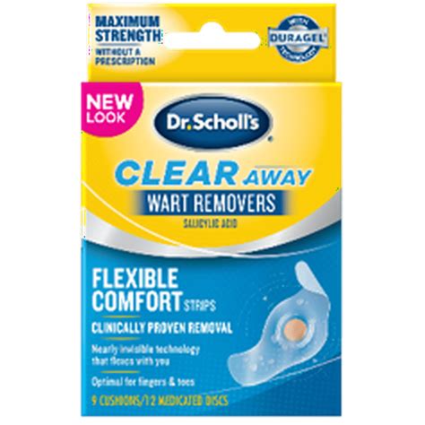 Dr Scholls Clear Away Wart Remover With Duragel Technology 9ct To