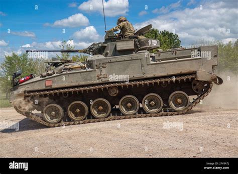 British Army FV510 Warrior Light Infantry Fighting Vehicle Tank Vehicle