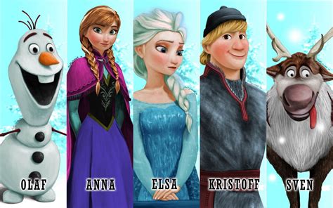 Frozen Disney Characters