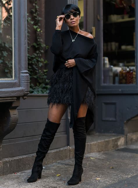 6 All Black Winter Outfit Ideas to Try - Sydne Style | Winter fashion ...