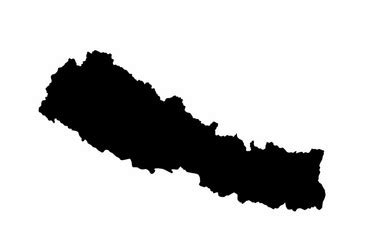 Nepal Map Outline Vector Images (over 510)