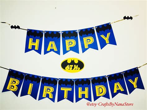 Cartoon Inspired Birthday Banner - Etsy