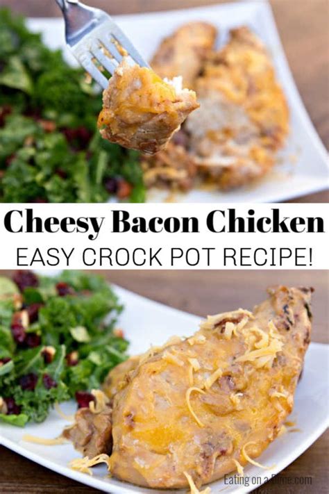 Crock Pot Cheesy Bacon Chicken Recipe Cheesy Bacon Chicken