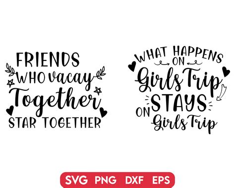 Girls Trip Svg Bundle Girls Weekend Svg Girls Trip 2022 Svg Etsy