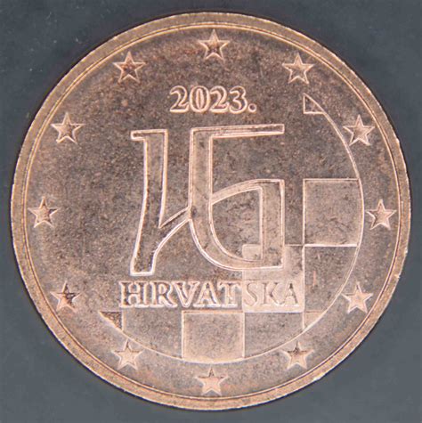 Croatia 1 Cent Coin 2023 Euro Coins Tv The Online Eurocoins Catalogue