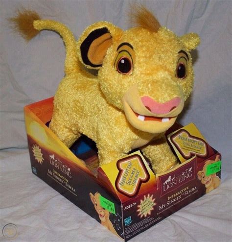 The Lion King Interactive My Singin Simba Talking Singing And Dance Ebay