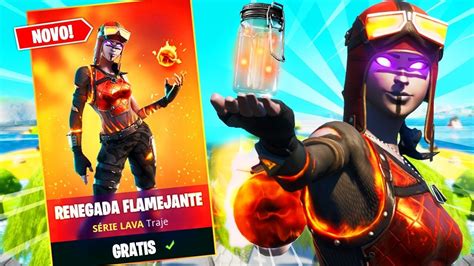 A Renegade Voltou Nova Renegade Flamejante No Fortnite Temporada 3