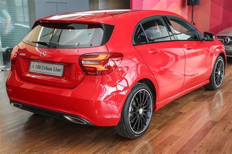 Mercedes Benz A Class Facelift Debuts A Urban Line A Amg Line