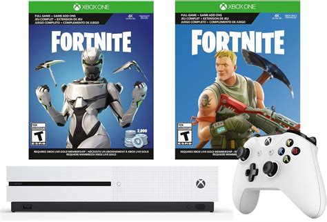 Amazon.com: Xbox One S 1TB/2TB Fortnite Eon Cosmetic Epic Bundle ...