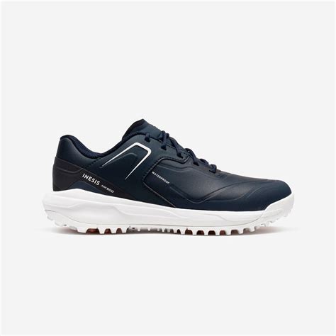 Women's Waterproof Golf Shoes - MW 500 Navy