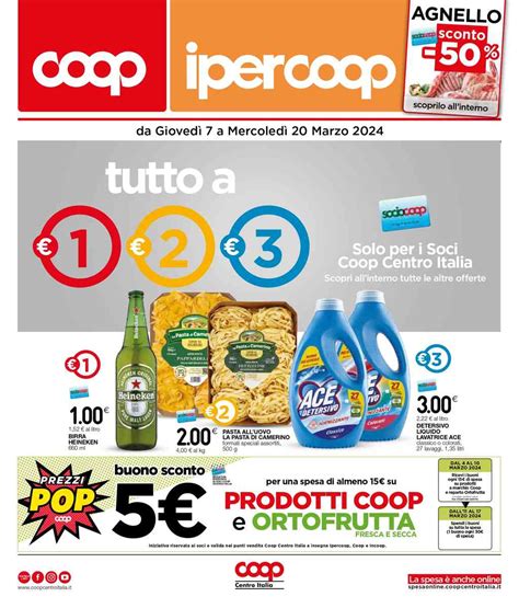 Volantino Coop Ipercoop Centro Italia Dal Al Marzo