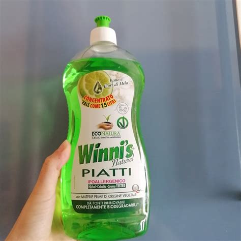 Winni S Naturel Detersivo Per Piatti Lime E Fiori Di Mela Review Abillion