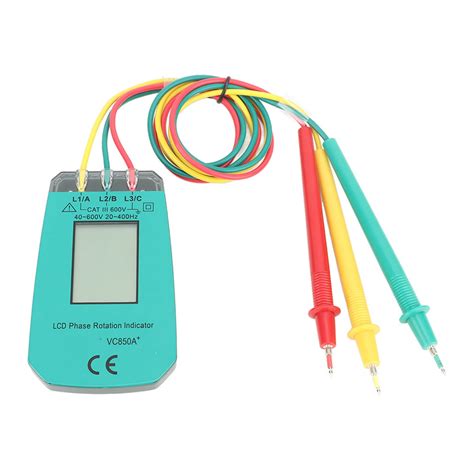 3 Phase Rotation Indicator 3 Phase Sequence Rotation Tester Led Indicator Detector Checker