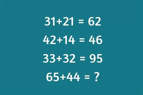 Tes Iq Ngaku Pintar Coba Selesaikan Soal Logika Matematika Ini Dengan