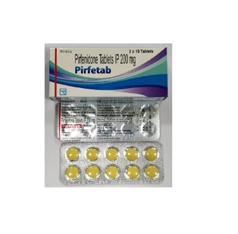 Pulmonary Fibrosis And Pulmonar Pirfenex 801mg Tablet 100 Export