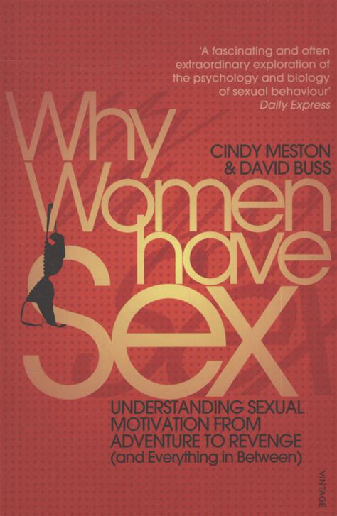 Why Women Have Sex By Buss David 9780099546634 Browns Books