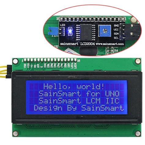 LCD Module Shield IIC I2C TWI Serial 2004 20x4