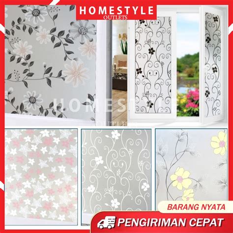 Jual Stiker Kaca Jendela Rumah Wallpaper Jendela Rumah Sticker Kaca