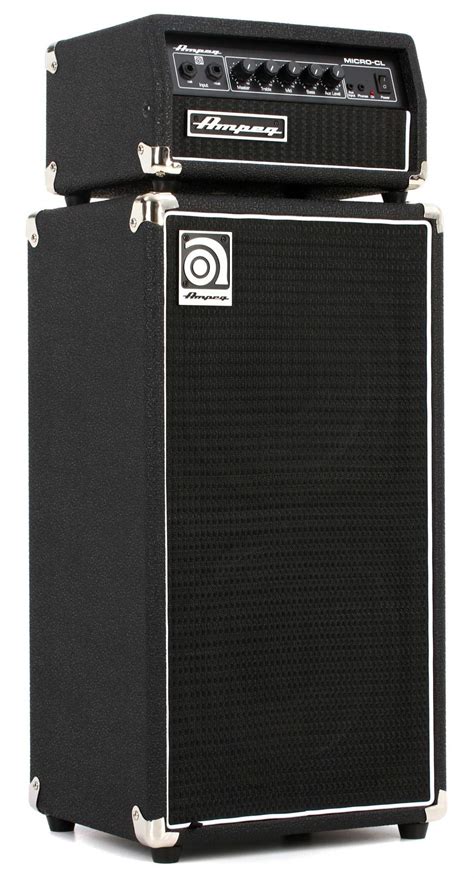 Ampeg Micro Cl 2x10 Inches 100 Watt Bass Stack Musical Instruments