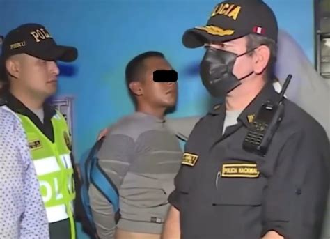 Policía Nacional del Perú on Twitter Lima Tras ser identificado