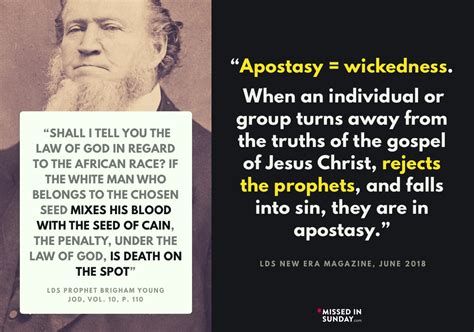 Apostacy Stuff You Missed In Sunday School