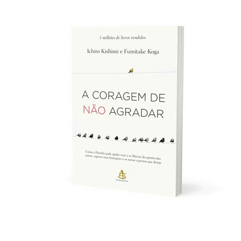 Livro a coragem de não agradar Yogateria