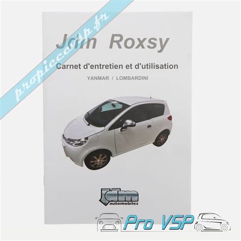 Kit Entretien Voiture Sans Permis Jdm Roxsy Moteur Lombardini DCI