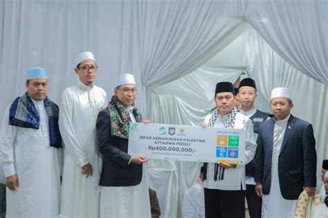 Yayasan Attaqwa Bekasi Salurkan Bantuan Kemanusiaan Untuk Palestina