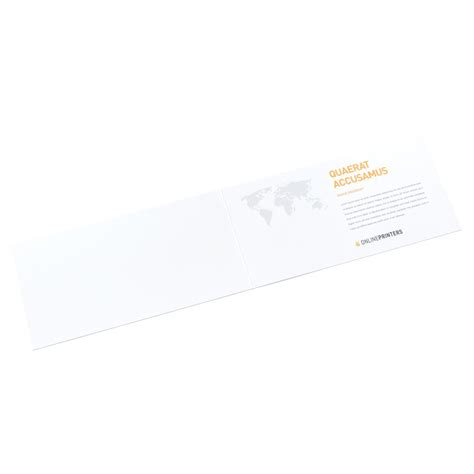 Dl Folded Cards Landscape Printing Free Uk Delivery Onlineprinters