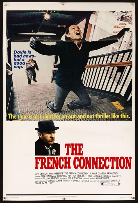 The French Connection Movie Poster 40x60 Original Vintage Movie Poster