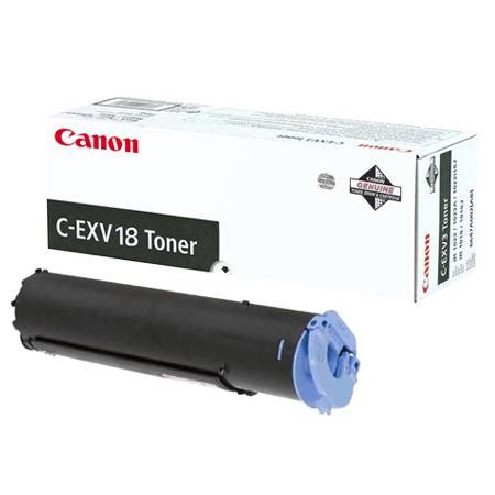 Canon C EXV18 Black Remanufactured Toner Cartridge