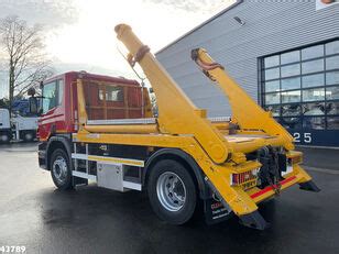 Skip loader sunkvežimio Scania P 320 Euro 6 Hyvalift 14 Ton