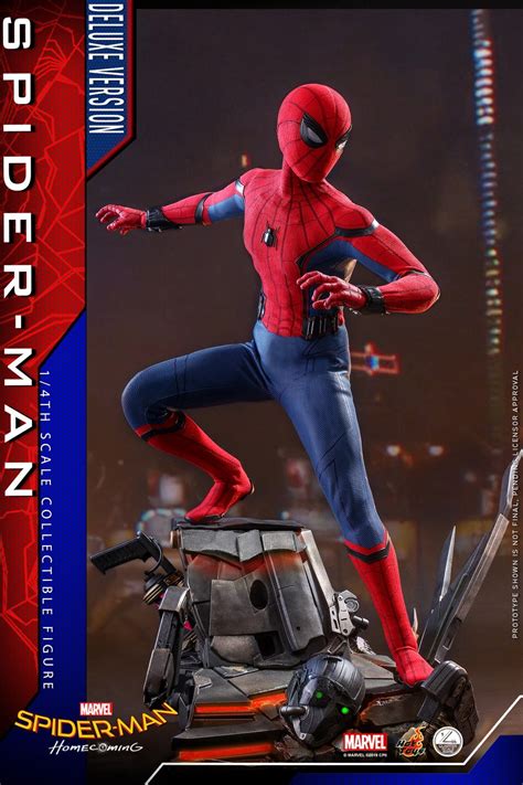 Hot Toys Marvel Spider Man Homecoming Scale Spider Man Collectible Figures Figures