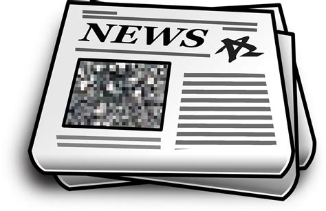 Download Newspaper, News, Journal. Royalty-Free Vector Graphic - Pixabay