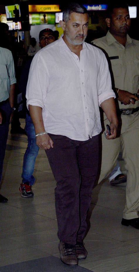 Aamir Khan Sports Salt And Pepper Look