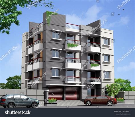 4 Storey Residential Building Design