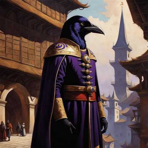 Silkpunk Raven - AI Generated Artwork - NightCafe Creator