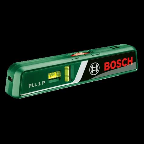 Nível de bolha de ar laser Bosch PLL 1 P